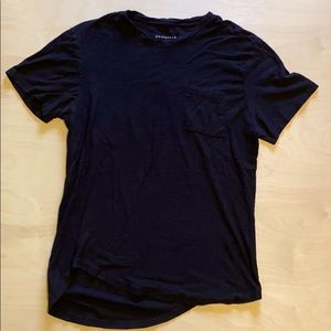Black Casual T-shirt by Knickerbocker Co.